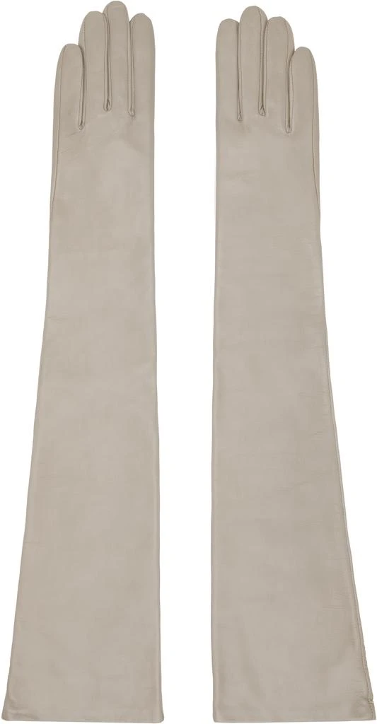 Handsome Stockholm Beige Essentials Extra Long Gloves 1