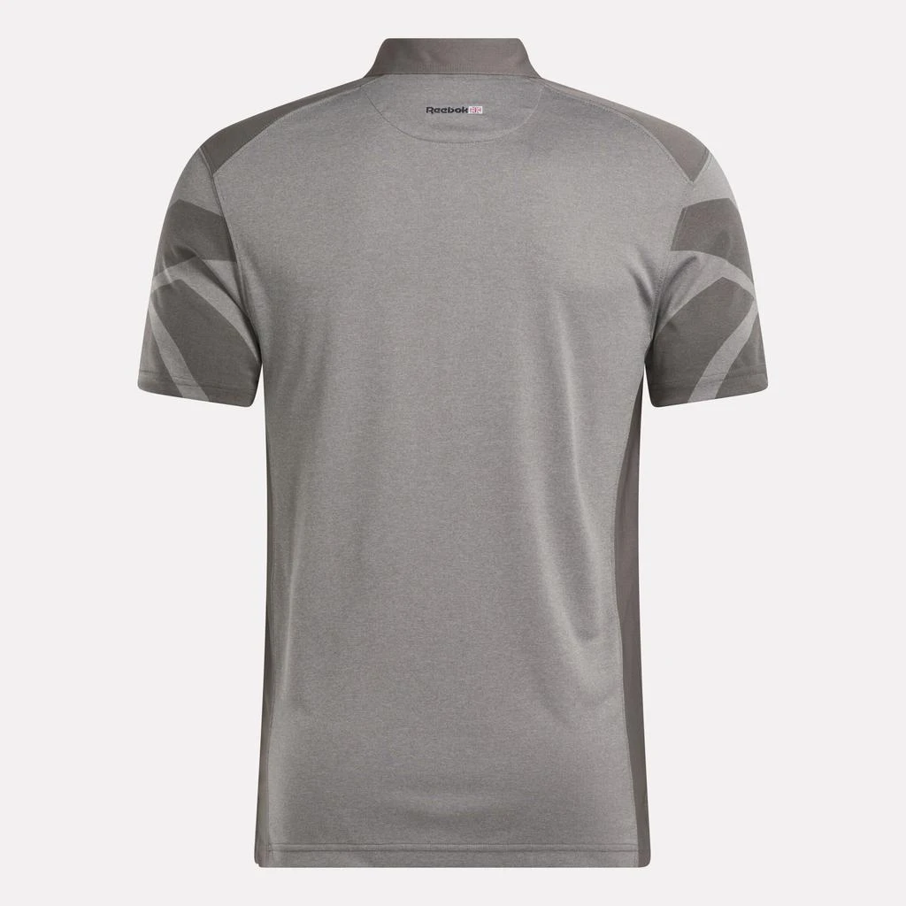 Reebok Men
s Short Sleeve Signature Vector Sleeve Polo Shirt 7