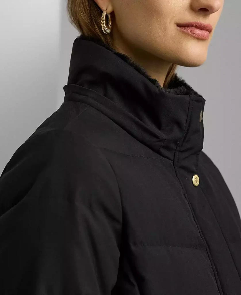 Ralph Lauren Women's Maxi Faux-Fur-Trimmed Hooded Puffer Coat 3