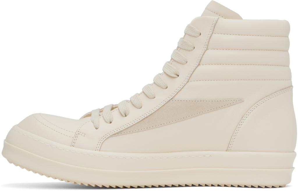 関税込【RICK OWENS】Hollywood Vintage High Sneaks Black Hollywood High Vintage Sneaks Sneakers by Rick Owens