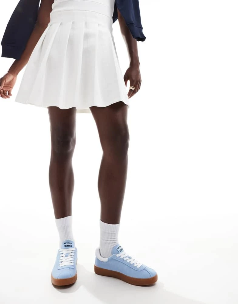 Lacoste Lacoste Baseshot trainer 224 in blue suede 4