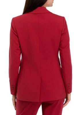 THE LIMITED Limited Petite Bi Stretch One Button Blazer 2