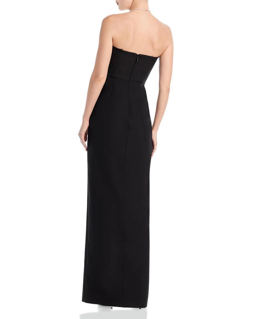BCBG Strapless Crepe Gown - Exclusive 10