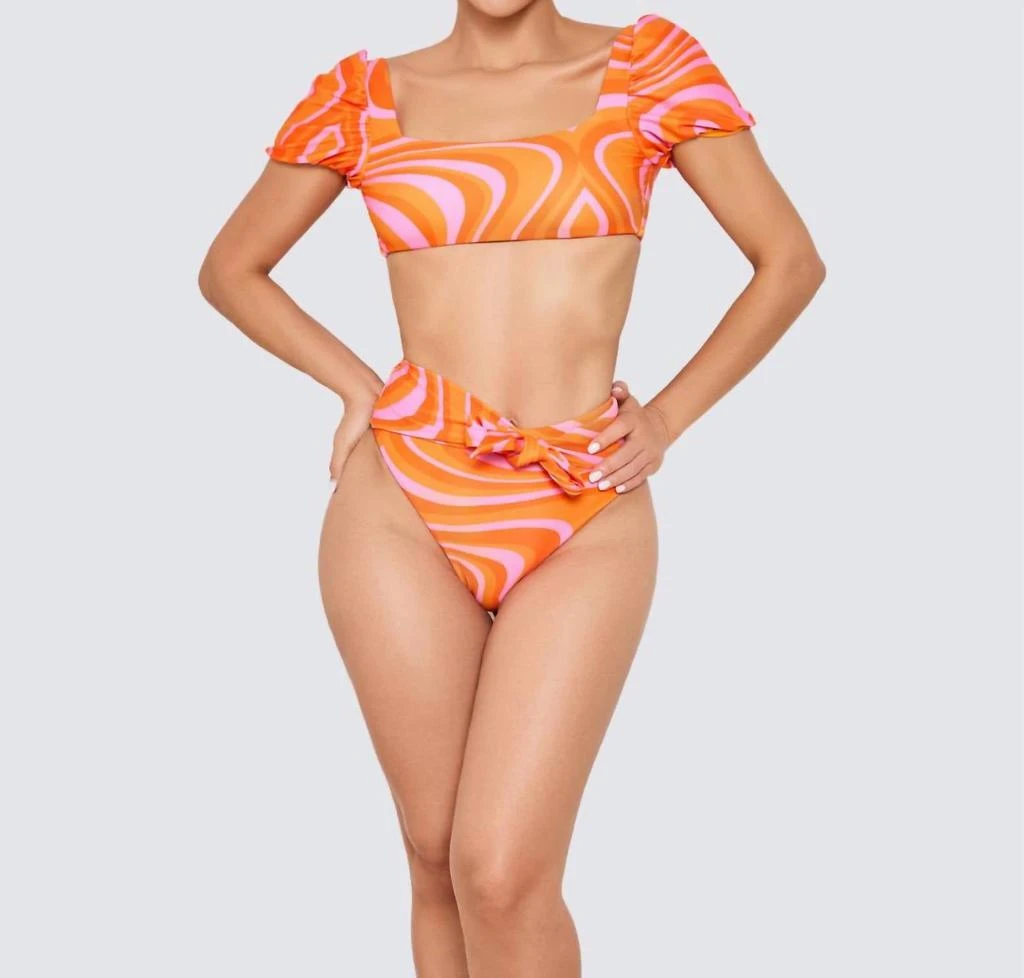 Gigizara Gigizara - Sun Sculpt Bikini Top Semi Crop & Sculpted Fit