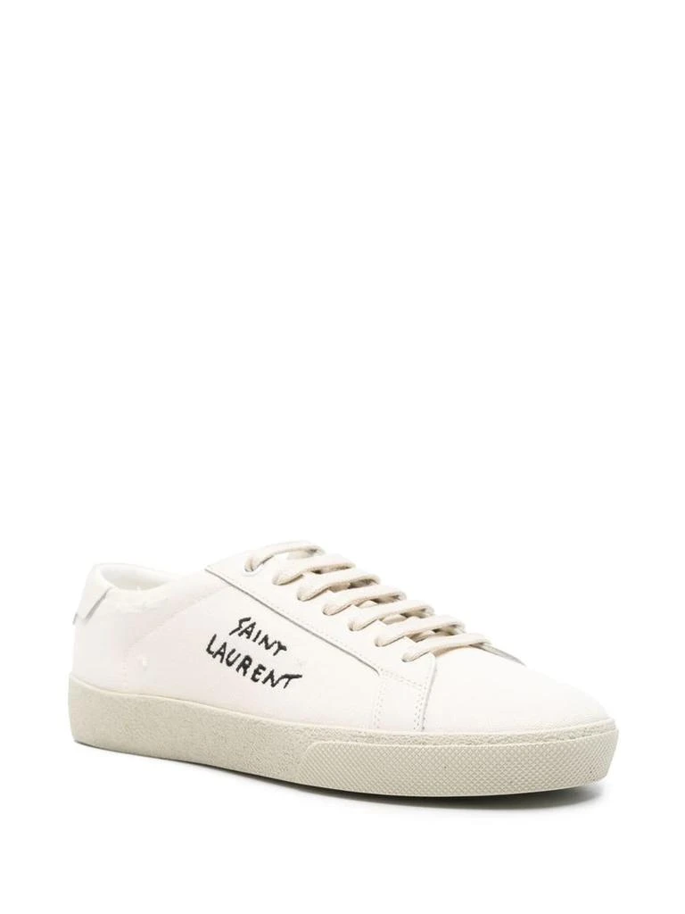 Yves Saint Laurent Saint Laurent Court Classic Canvas Sneakers 2