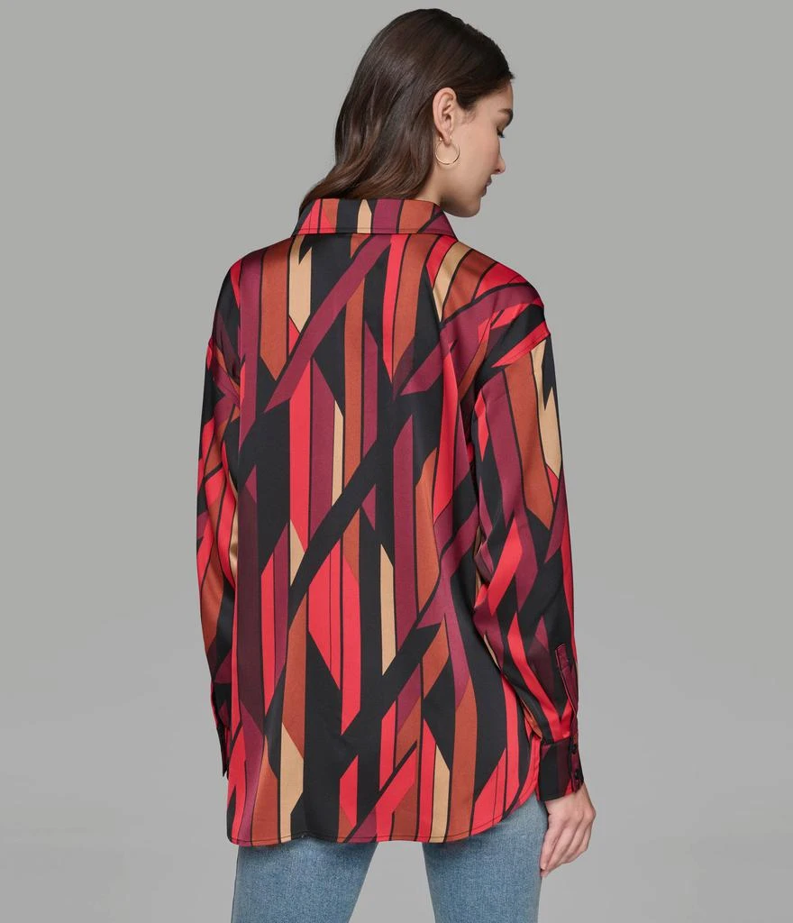 Karl Lagerfeld Paris SATIN PRINTED BLOUSE 2