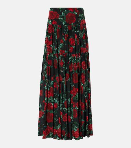 Alexandra Miro Ariana floral maxi skirt