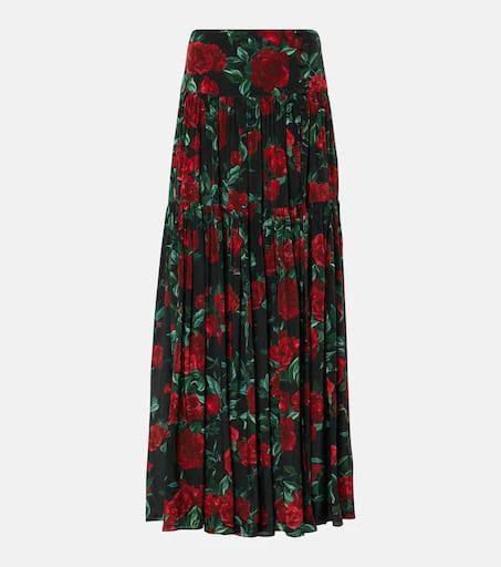 Alexandra Miro Ariana floral maxi skirt 1