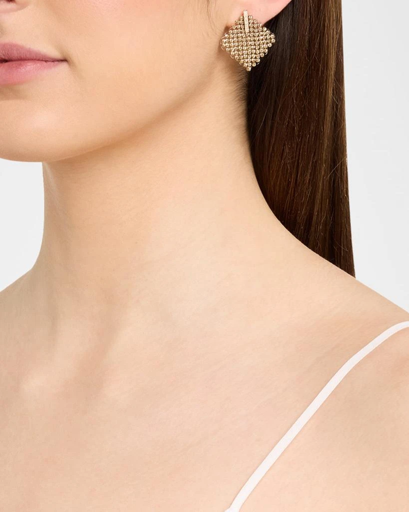 Brunello Cucinelli Sterling Silver Stud Earrings 2