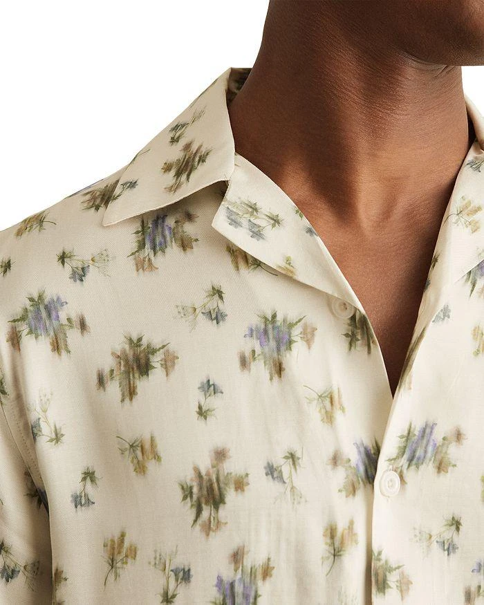 REISS Printed Camp Shirt 3