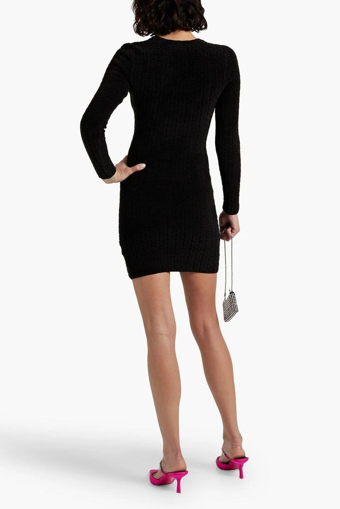 Alexander Wang Terry-jacquard mini dress 3