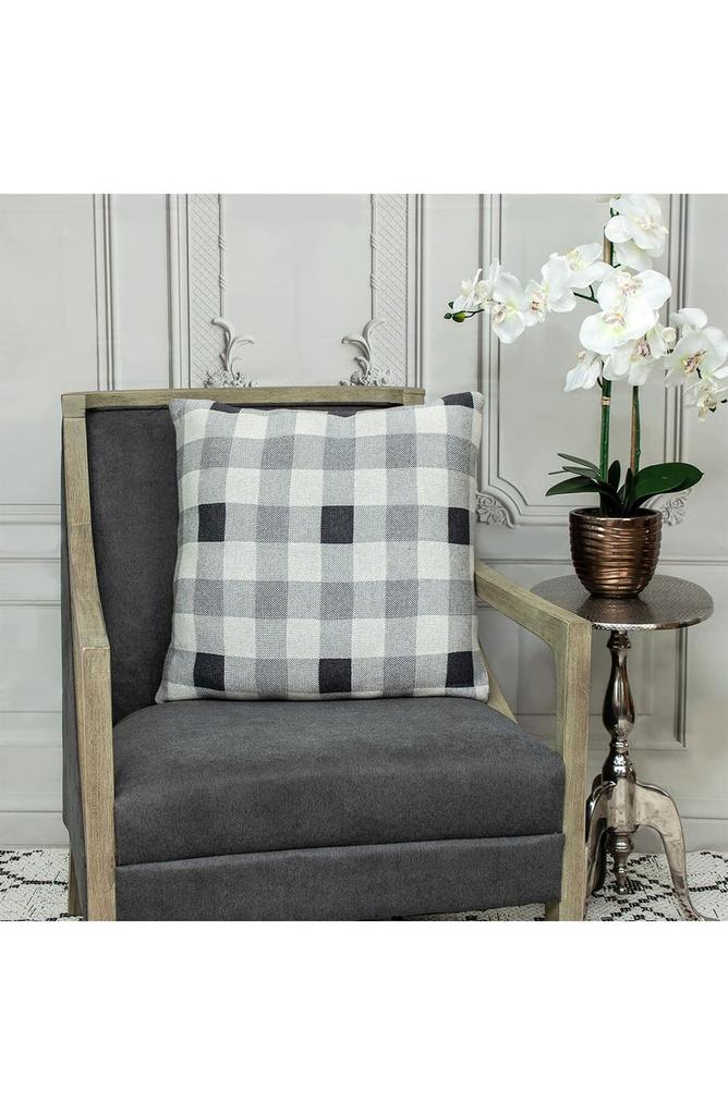 Parkland Graham Transitional Grey Throw Pillow