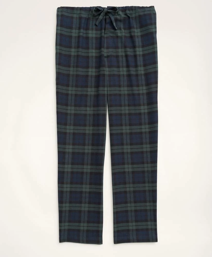 Brooks Brothers Cotton Flannel Black Watch Pajamas 4