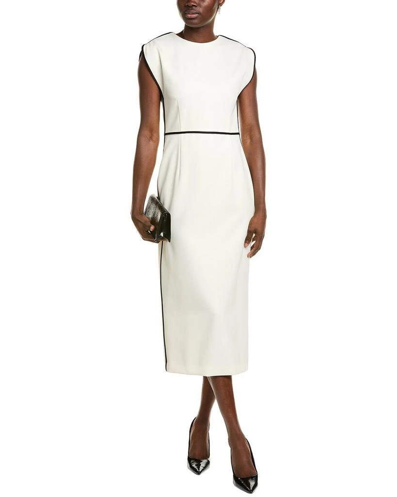 knee length dresses for ladies Boss Hugo Boss Daflori Midi Dress