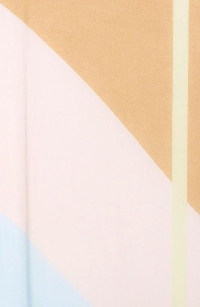 Kurt Geiger Pastel Rainbow Oblong Scarf 2