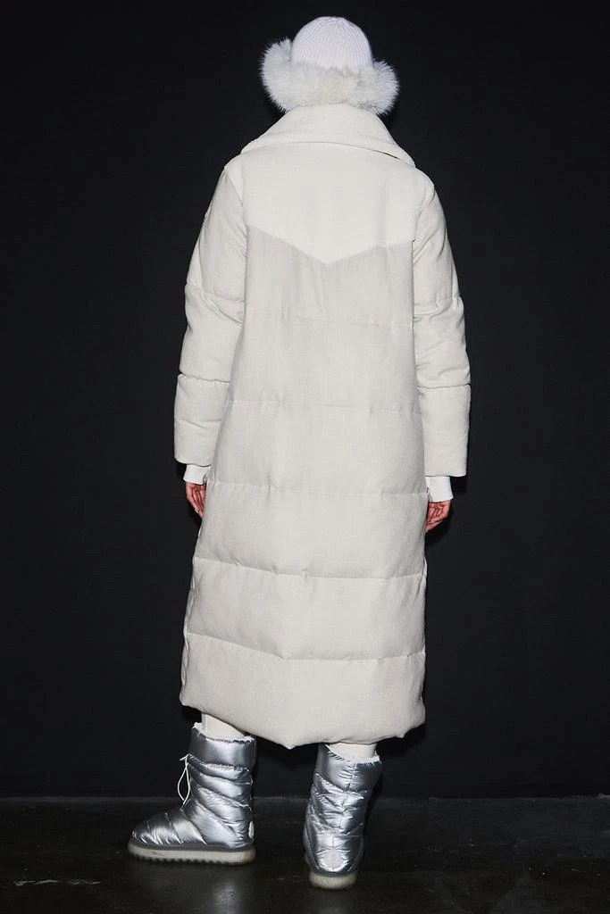 Alo Snowfall Puffer Coat - White Oak 2