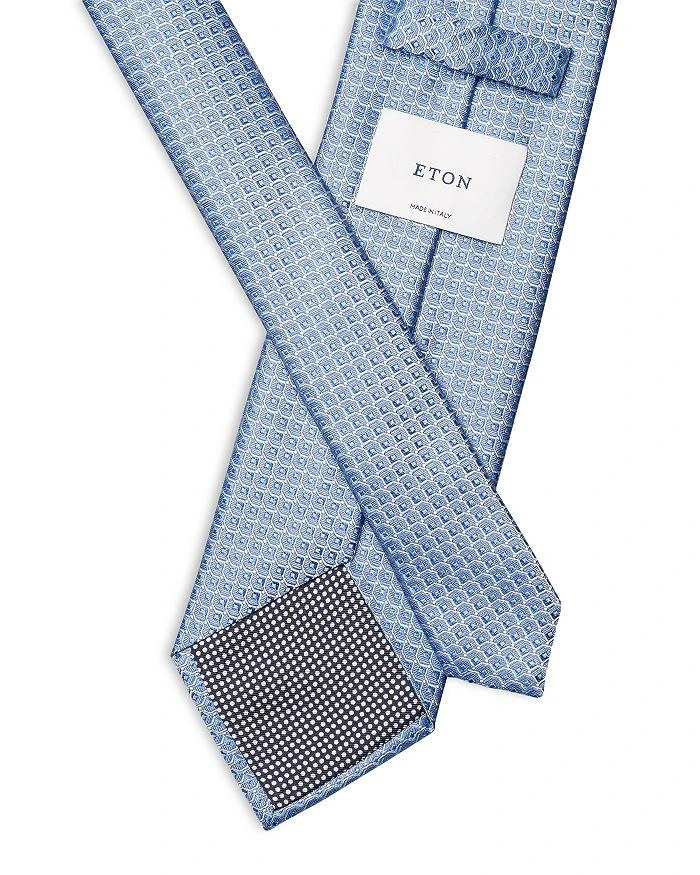 Eton Geometric Silk Tie 3