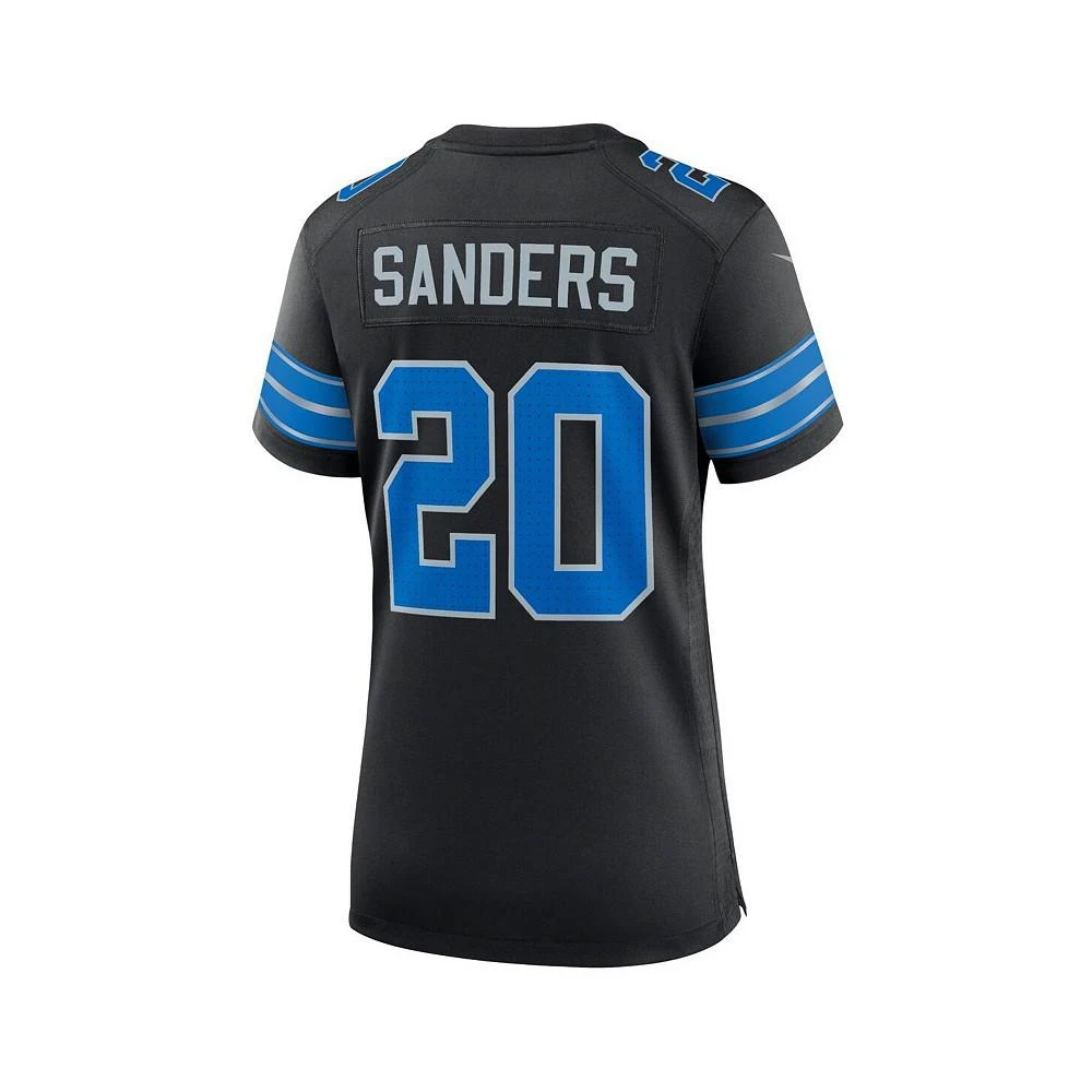 NIKE Women's Barry Sanders Black Detroit Lions 2nd Alternate Retired Player Game Jersey 3