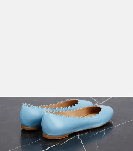 Chloé Lauren leather ballet flats 3
