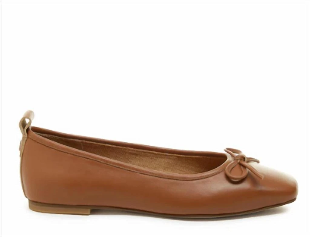 Kelsi Dagger Frankie Tan Ballet Flat In Gingerbread 1
