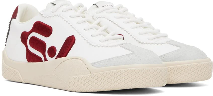 Eytys White & Red Santos Sneakers 4