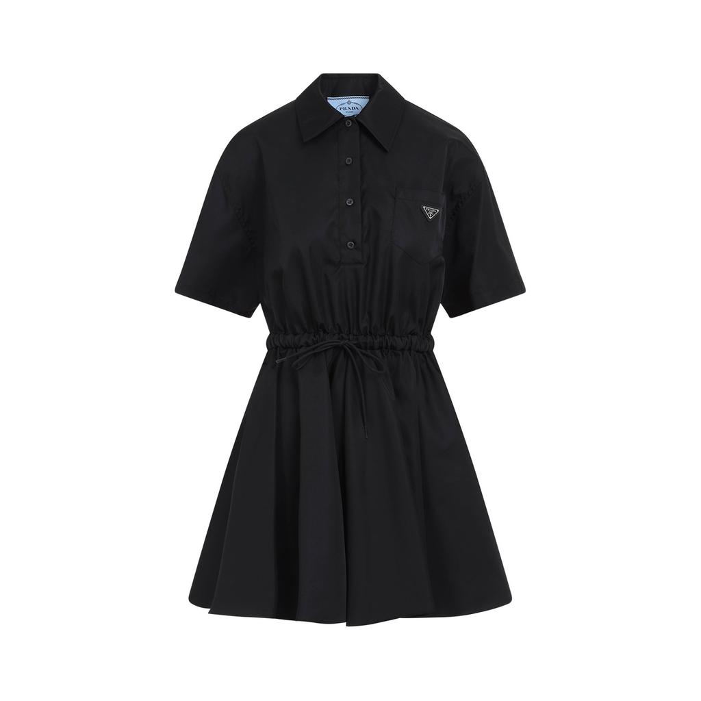 ワンピース PRADA ARMY GREEN COTTON BLEND DRESS Prada Army green cotton blend dress - Dresses & Skirts