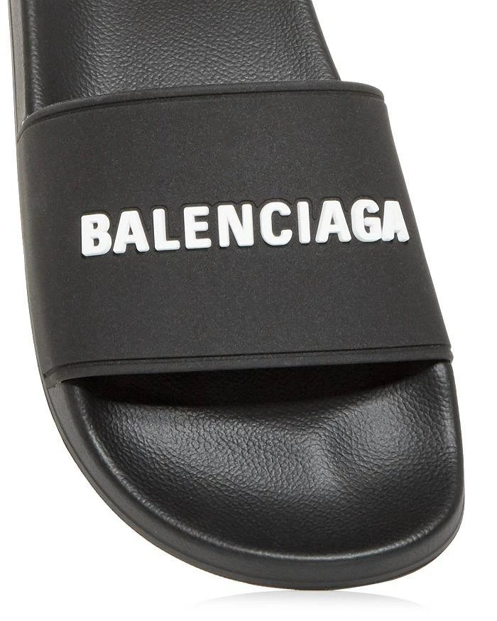 Balenciaga Women's Logo Slide Sandals 7