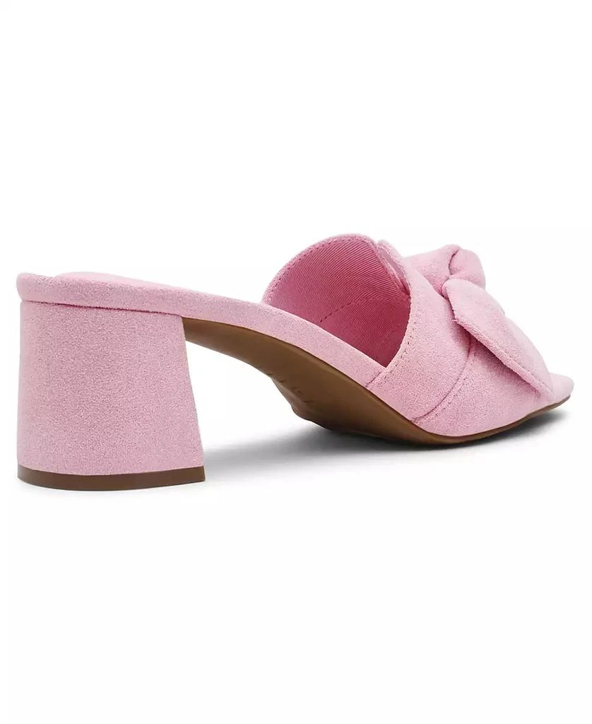 Anne Klein Women's Kizmet Knot Block Heel Dress Sandals 6