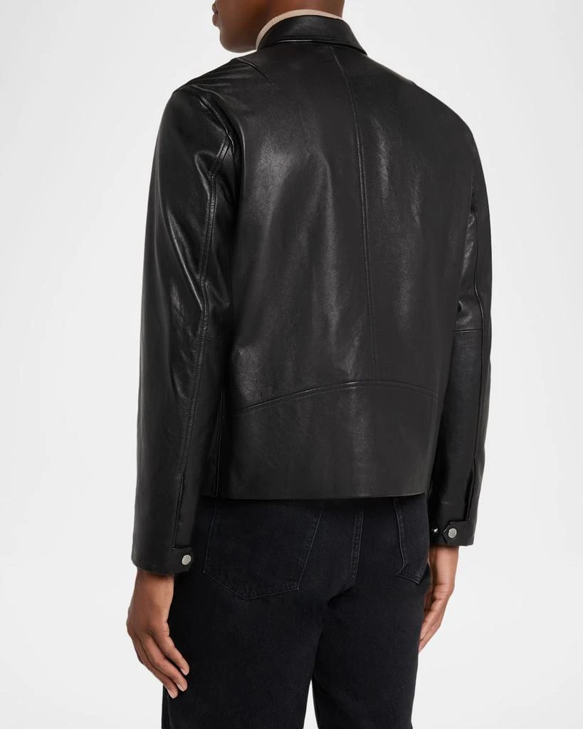 Rag
Bone Men
s Melrose Full-Zip Leather Jacket 3
