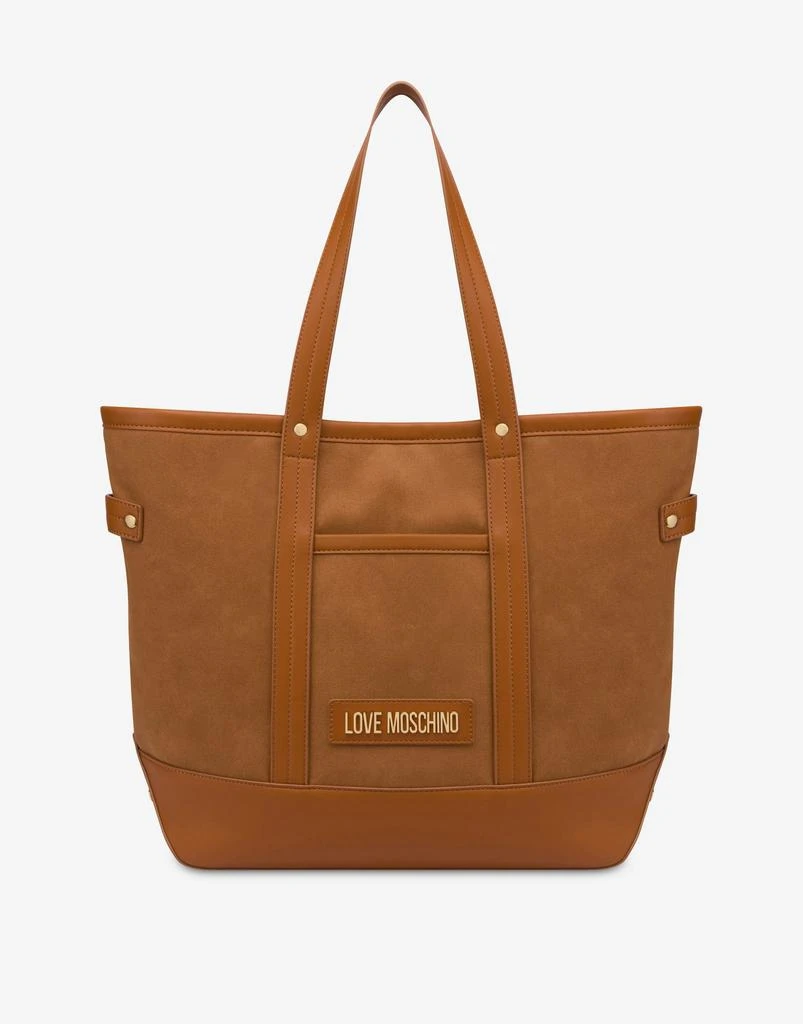 Love Moschino Shopper With Studs And Logo 1