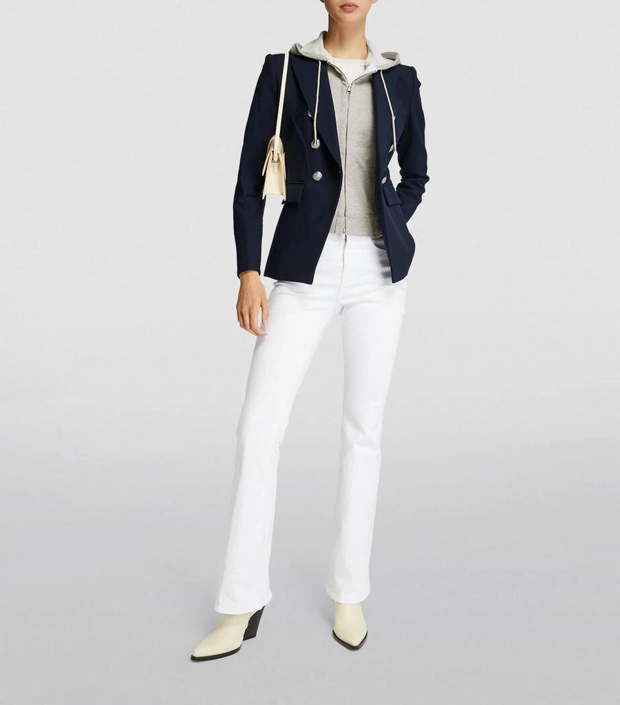 VERONICA BEARD Zip-Up Hooded Dickey 2