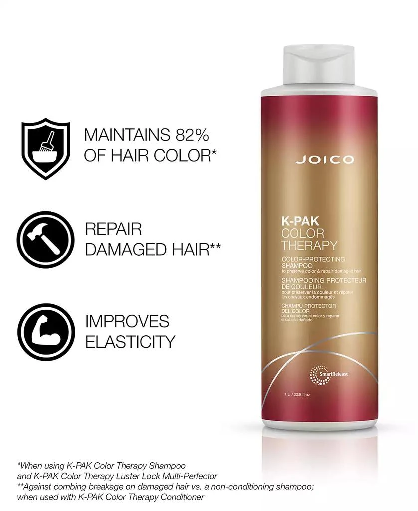 JOICO K-PAK Color Therapy Color-Protecting Shampoo, 33.8 oz. 5