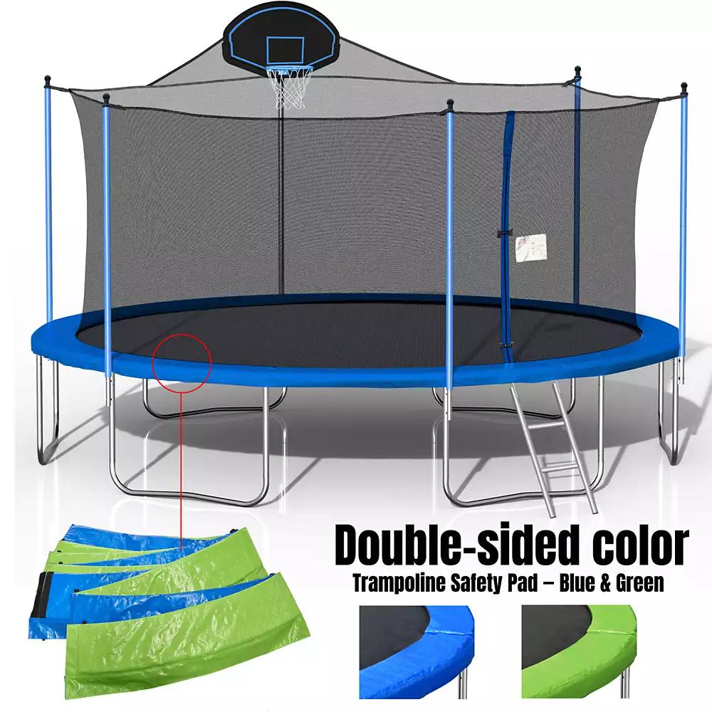 Streamdale Furniture 16FT Trampoline with Basketball Hoop 
Safety Enclosure