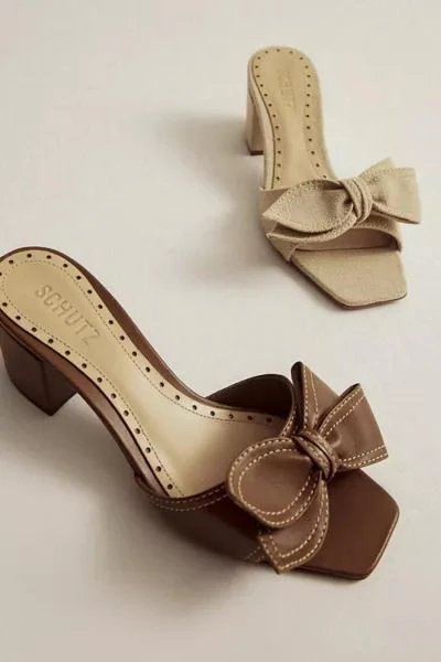 Schutz Schutz Brienne Heeled Bow Sandal 3