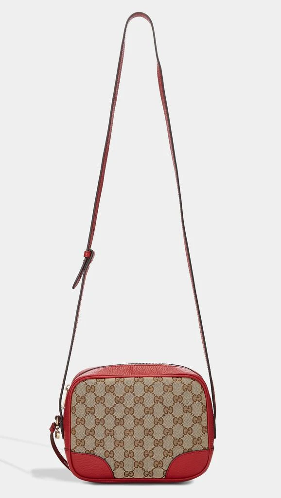 What Goes Around Comes Around Gucci Canvas Bree Crossbody 2