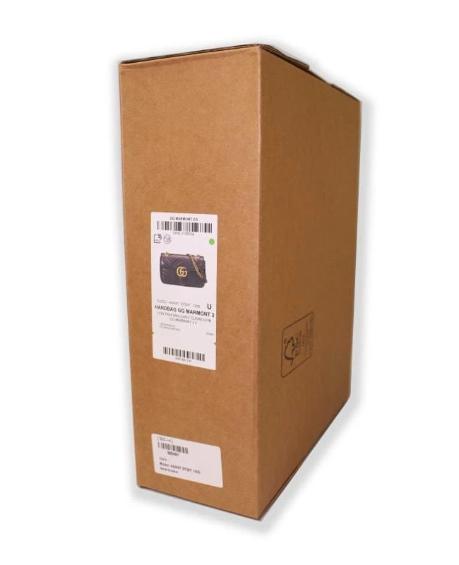 Gucci Gucci GG Marmont Small Black Leather Women's Shoulder Bag 443497 DTDIT 1000 4