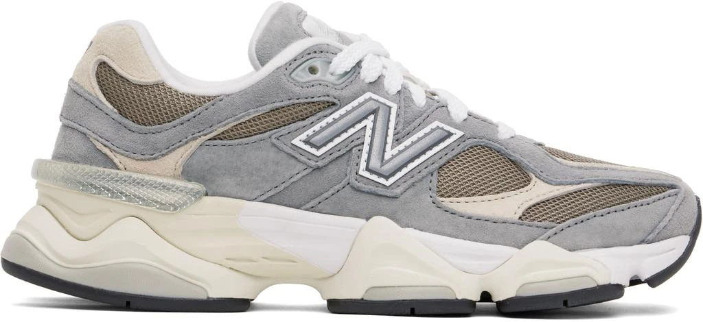 New Balance Gray & Beige 9060 Sneakers 1