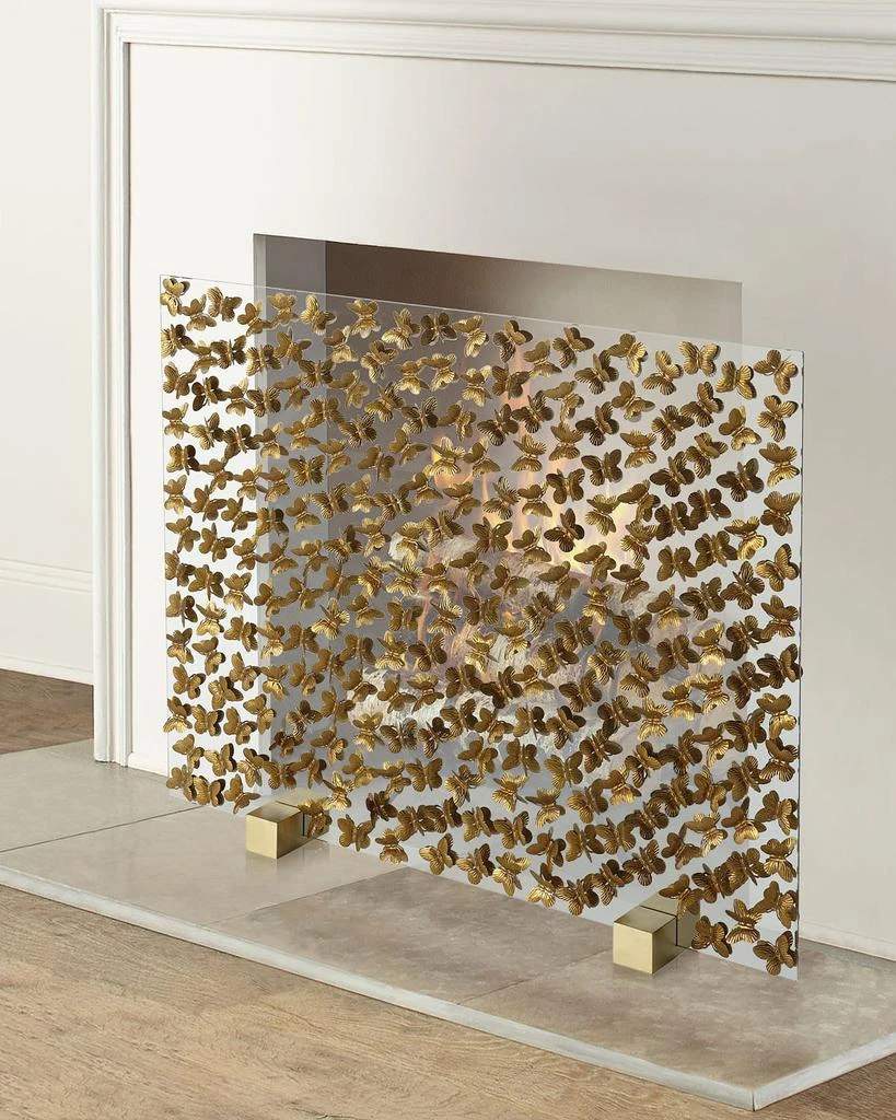 Tommy Mitchell Butterfly Fireplace Screen 1