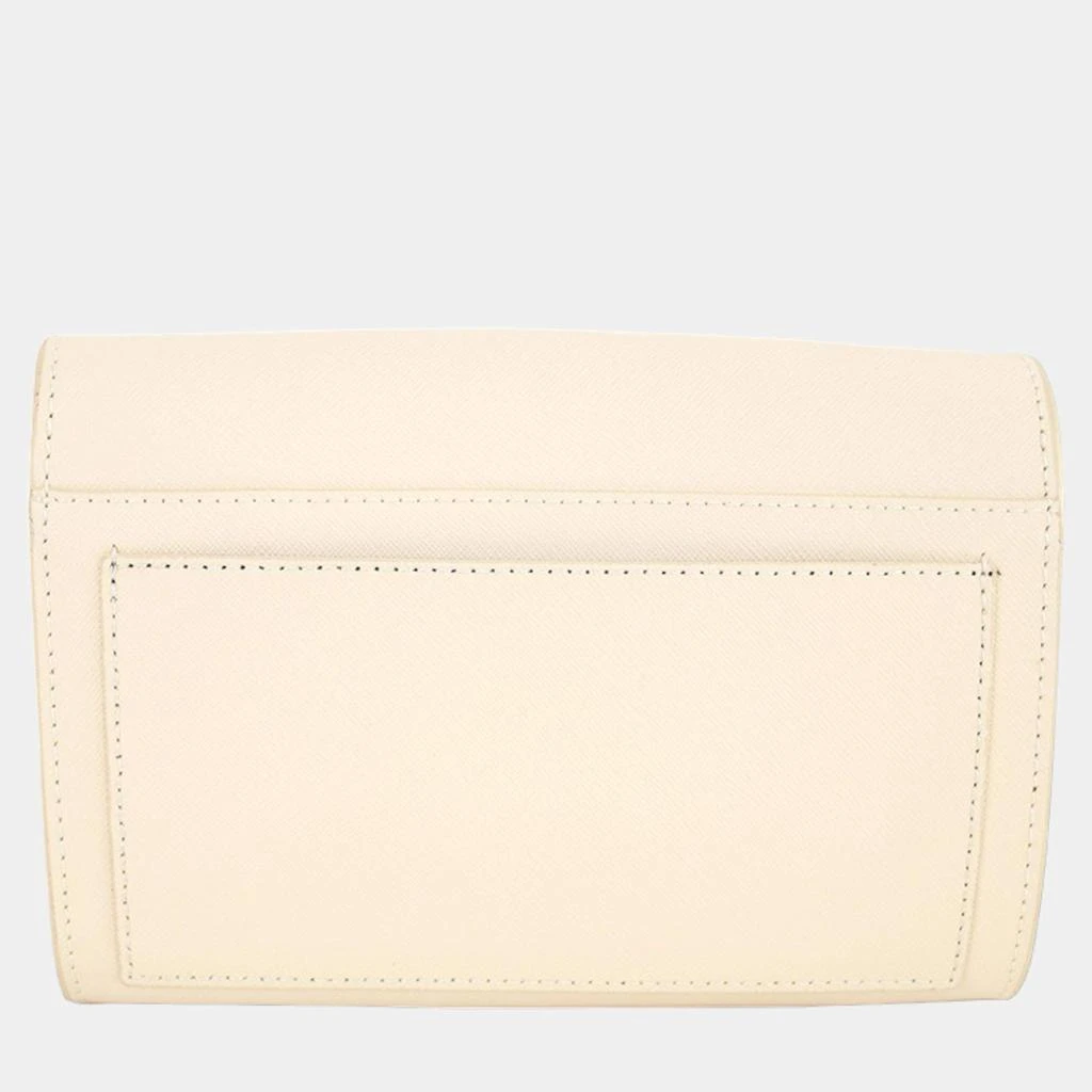 Charriol Charriol OffWhite Leather Chameleon Crossbody 3