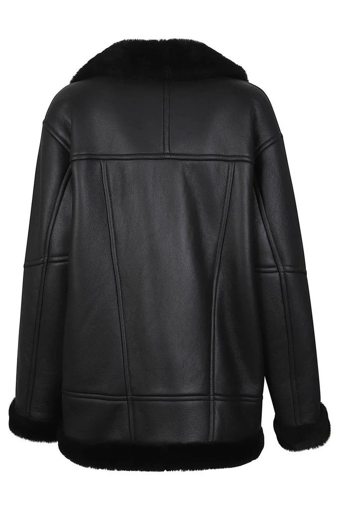 BLANCHA Blancha Shearling Collar Jacket 2