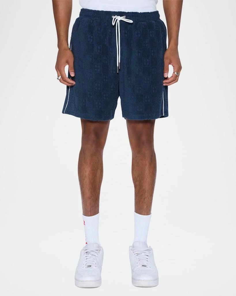 Ksubi Men's Terry Jacquard Drawstring Lounge Shorts 4