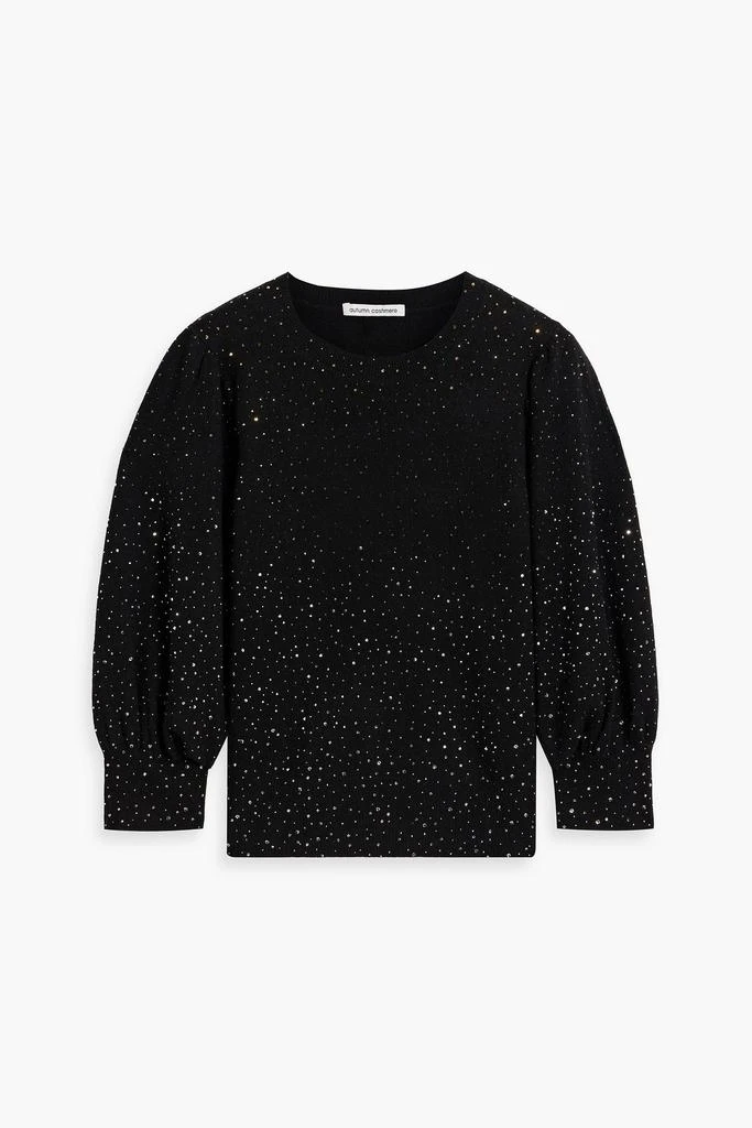 Autumn Cashmere Crystal-embellished cashmere sweater 1