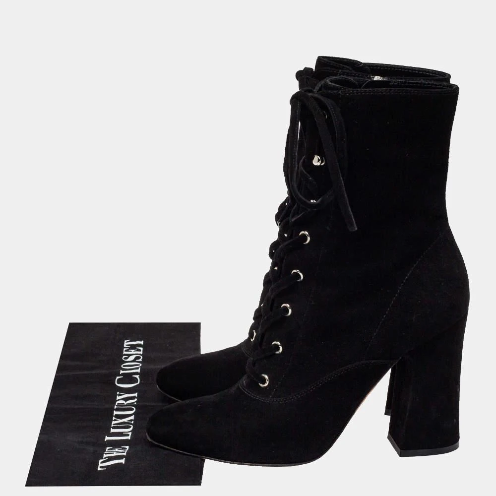 Gianvito Rossi Gianvito Rossi Black Suede Ankle Boots Size 39 8