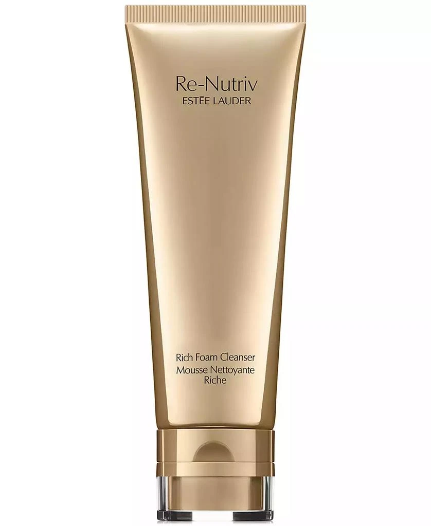 Estée Lauder Re-Nutriv Rich Foam Cleanser, 4.2 oz. 1