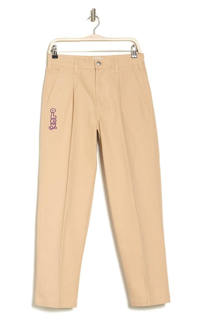 Obey Estate Embroidered Pleated Pants