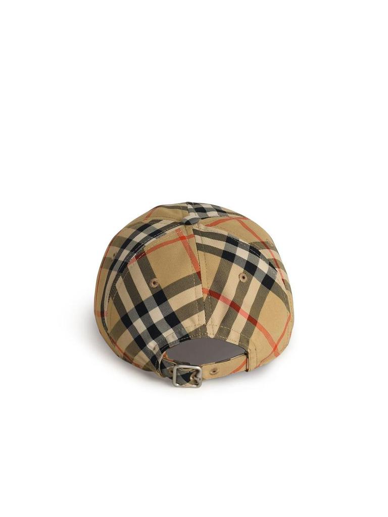 【関税&送料込】Burberry Beige Polyester Blend Baseball Cap Burberry Burberry Beige Polyester Cap - Hats - BeyondStyle