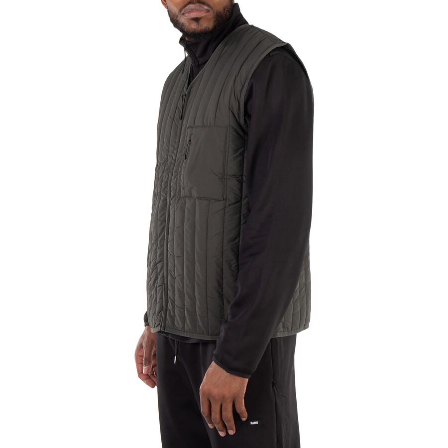 RAINS Men's Green Banja Liner Vest
