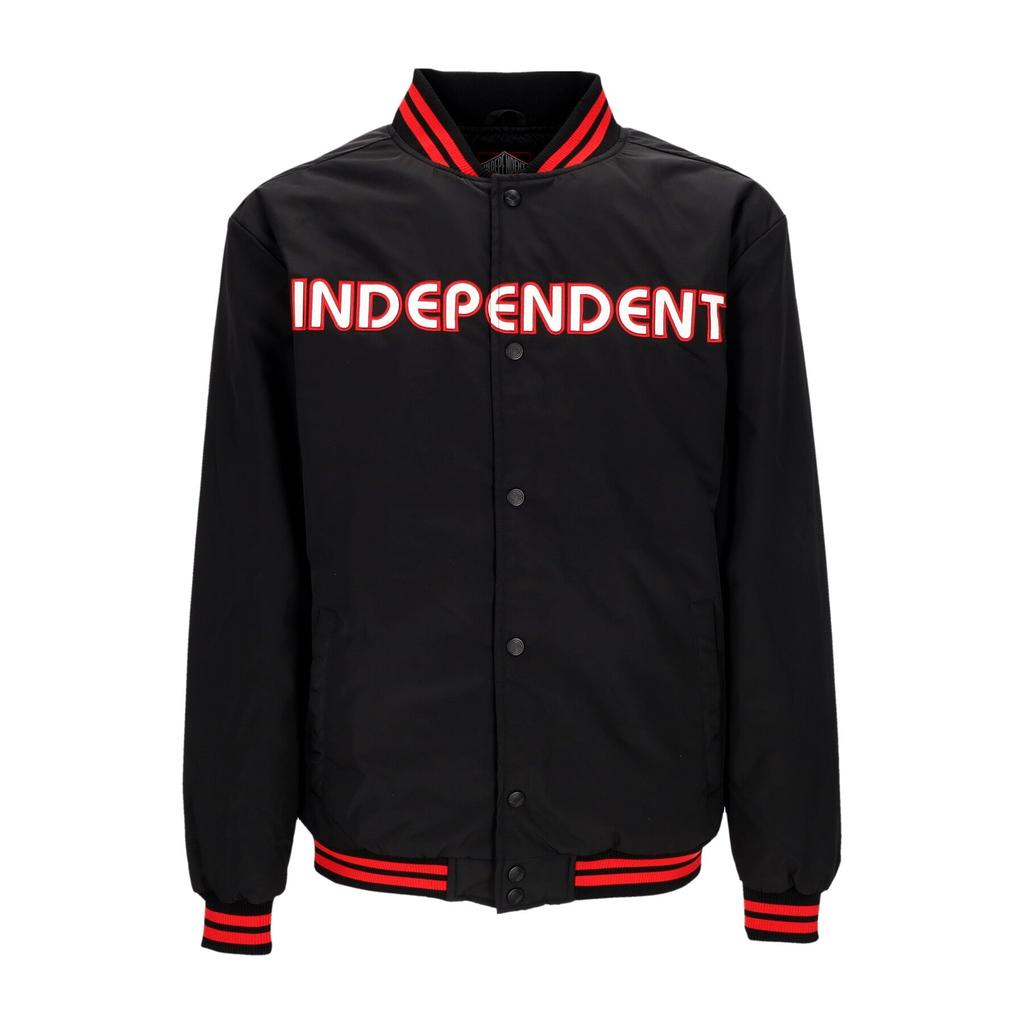 INDEPENDENT Bauhaus Stadium Jacket Men's Bomber Jacket Black