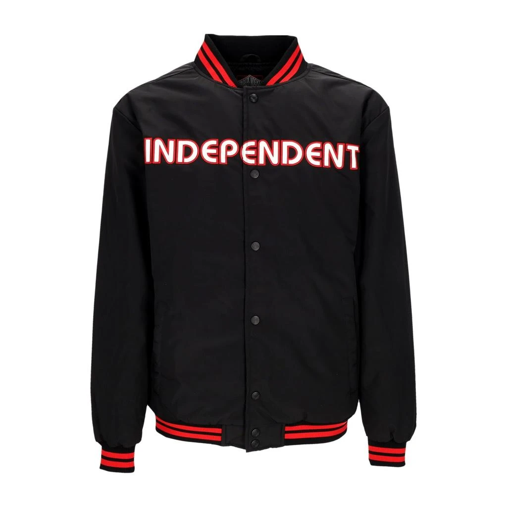INDEPENDENT Bauhaus Stadium Jacket Men's Bomber Jacket Black 1