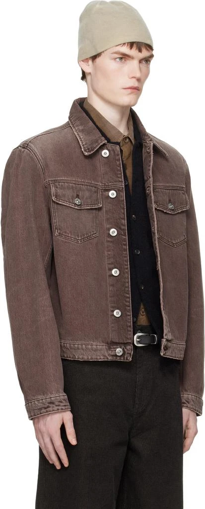 Our Legacy Brown Origin Denim Jacket 2